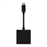 AISENS Conversor USB-C a HDMI 4k@60Hz, USB-C/M-HDMI/H, Negro, 15cm