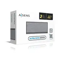 AISENS Caja Externa M.2 (NGFF) ASM2-007GRY SATA A USB3.1 Gen1, Gris