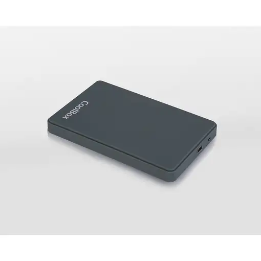 CoolBox SlimColor 2543 Carcasa de disco duro/SSD Gris 2.5"