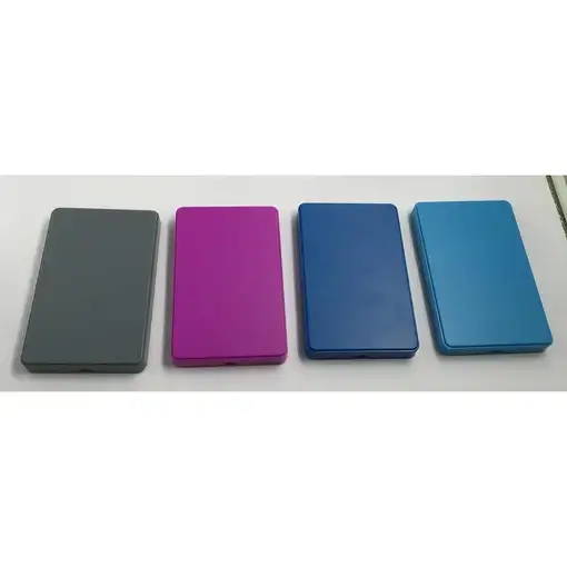 CoolBox SlimColor 2543 Carcasa de disco duro/SSD Gris 2.5"