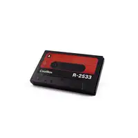 CoolBox SlimChase R-2533 Carcasa de disco duro/SSD Negro, Rojo 2.5"