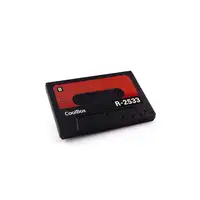 CoolBox SlimChase R-2533 Carcasa de disco duro/SSD Negro, Rojo 2.5"