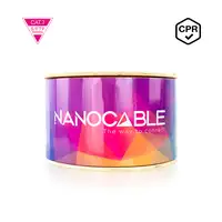 Nanocable Cable de Red CAT.7 LSZH SFTP PIMF AWG23, Naranja, 305m