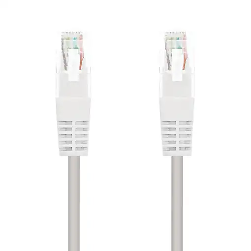 Nanocable CABLE RED LATIGUILLO RJ45 CAT.6 UTP AWG24, BLANCO, 2.0 M