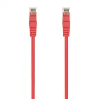 AISENS Cable de Red Latiguillo RJ45 LSZH Cat.6A 500 Mhz UTP AWG24, Rojo, 1.0M