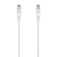 AISENS Cable de Red Latiguillo RJ45 LSZH Cat.6A 500 Mhz UTP AWG24, Blanco, 0.5M