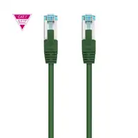 Nanocable Cable de Red Cat.7 600MHZ LSZH SFTP PIMF AWG26, Verde, 50 cm
