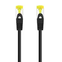 Nanocable Cable de red latiguillo RJ45 LSZH Cat.6A SFTP AWG26, Negro, 2.0 m