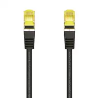 AISENS Cable De Red Latiguillo RJ45 LSZH Cat.7 600 MHz S/FTP PIMF AWG26, Negro, 2.