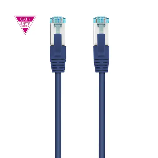 Nanocable Cable de Red Cat.7 600MHZ LSZH SFTP PIMF AWG26, Azul, 2 m