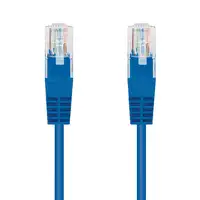 Nanocable CABLE RED LATIGUILLO RJ45 CAT.5E UTP AWG24, AZUL, 3.0 M