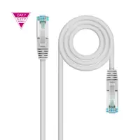 Nanocable Cable de Red Cat.7 600MHZ LSZH SFTP PIMF AWG26, Gris, 7 m