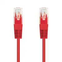 Nanocable 10.20.0100-R cable de red Rojo 0,5 m Cat5e U/UTP (UTP)