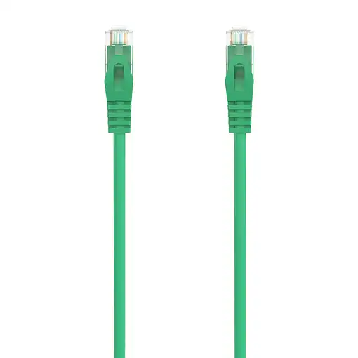 AISENS Cable de Red Latiguillo RJ45 LSZH Cat.6A 500 Mhz UTP AWG24, Verde, 2.0M