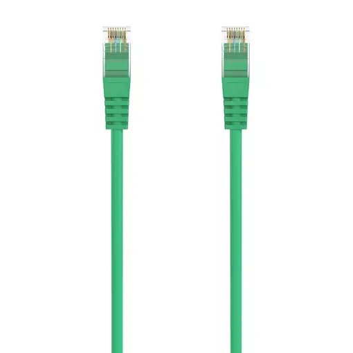 AISENS Cable de Red Latiguillo RJ45 LSZH Cat.6A 500 Mhz UTP AWG24, Verde, 2.0M