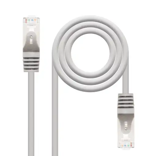 Nanocable 20m Cat6e cable de red Gris F/UTP (FTP)