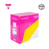 Nanocable Cable de Red CAT.7 LSZH SFTP PIMF AWG23, Naranja, 100 m