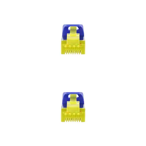 Nanocable Cable de red latiguillo RJ45 LSZH Cat.6A SFTP AWG26, Azul, 3.0 m