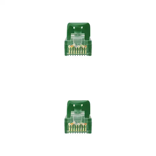 Nanocable Cable de red latiguillo RJ45 LSZH Cat.6A UTP AWG24, Verde, 3.0m