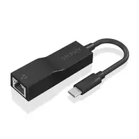 AISENS Conversor USB3.1 Gen1 USB-C a Ethernet Gigabit 10/100/1000 Mbps, Negro, 11
