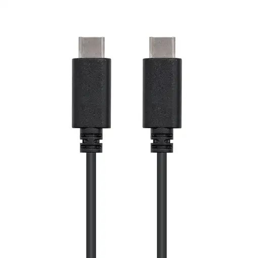 Nanocable USB 2.0, 2m cable USB USB C Negro