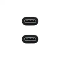 Nanocable USB 2.0, 2m cable USB USB C Negro