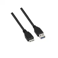 AISENS A105-0043 cable USB USB 3.2 Gen 1 (3.1 Gen 1) 1 m USB A Micro-USB B Negro
