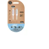TECH ONE TECH TEC2203 cable de conector Lightning 1 m Blanco