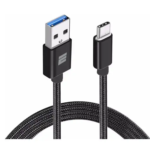 Eightt ECT-3B cable USB USB 3.2 Gen 1 (3.1 Gen 1) 1 m USB A USB C Negro