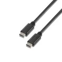 AISENS A107-0056 cable USB USB 2.0 1 m USB C Negro