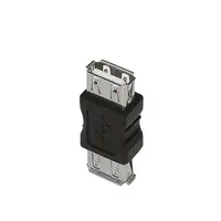 AISENS A103-0037 cambiador de género para cable USB A Negro