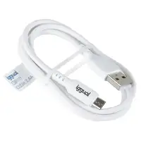 iggual IGG316931 cable USB USB 2.0 1 m USB A Micro-USB A Blanco