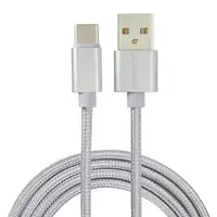 Eightt ECT-4S cable USB USB 2.0 1 m USB C USB A Plata