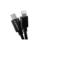 Eightt ECT-6B cable de conector Lightning 1 m Negro