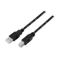 AISENS A101-0006 cable USB USB 2.0 1,8 m USB A USB B Negro