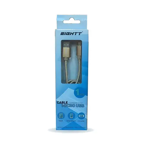 Eightt ECM-1G cable USB USB 2.0 1 m USB A Micro-USB B Oro