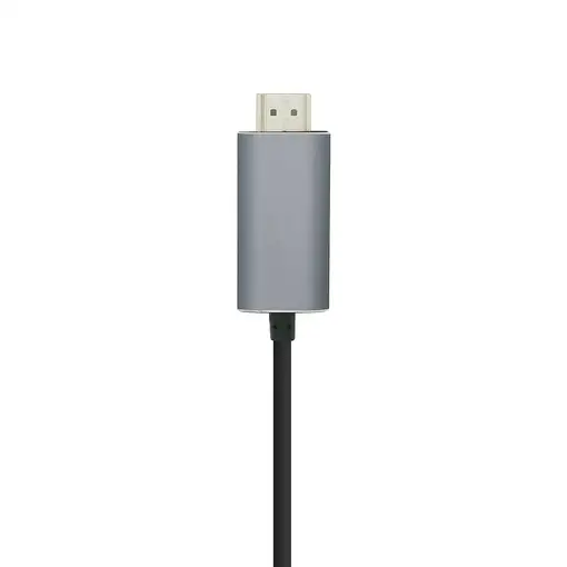 AISENS Cable conversor USB-C a HDMI 4K@60HZ, USB-C/M-HDMI/M, Negro, 1.8m