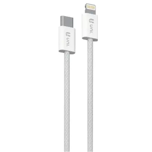 UNICO CB1255 cable de conector Lightning 2 m Blanco
