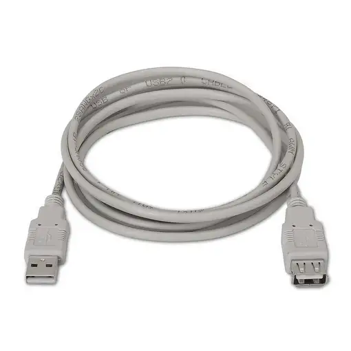 AISENS A101-0014 cable USB USB 2.0 3 m USB A Beige