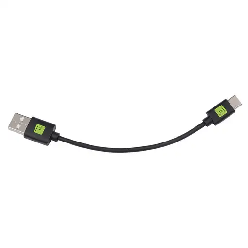 Techly ICOC MUSB20-CMAM01T cable USB USB 2.0 0,1 m USB A USB C Negro