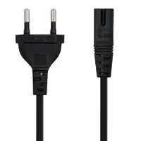Nanocable 10.22.0402 cable de transmisión Negro 1,5 m CEE7/16 C7 acoplador