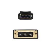 Nanocable Cable conversor DISPLAYPORT a DVI, DP/M - DVI/M, Negro, 2.0 M