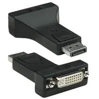 Techly DSP-229 DisplayPort DVI-I Negro