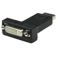 Techly DSP-229 DisplayPort DVI-I Negro