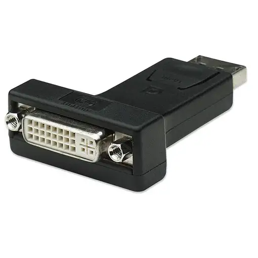 Techly DSP-229 DisplayPort DVI-I Negro