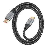 AISENS Cable DisplayPort V2.1 16K@60Hz 80 Gbps, DP/M-DP/M, Negro, 1.0m
