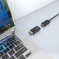 AISENS Conversor DisplayPort a HDMI 4K@60HZ, DP/M-HDMI/H, Negro