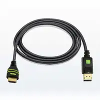 Techly 1m DisplayPort/HDMI Negro