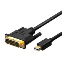 AISENS A125-0363 adaptador de cable de vídeo 2 m Mini DisplayPort DVI Negro