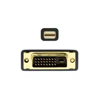 AISENS A125-0363 adaptador de cable de vídeo 2 m Mini DisplayPort DVI Negro